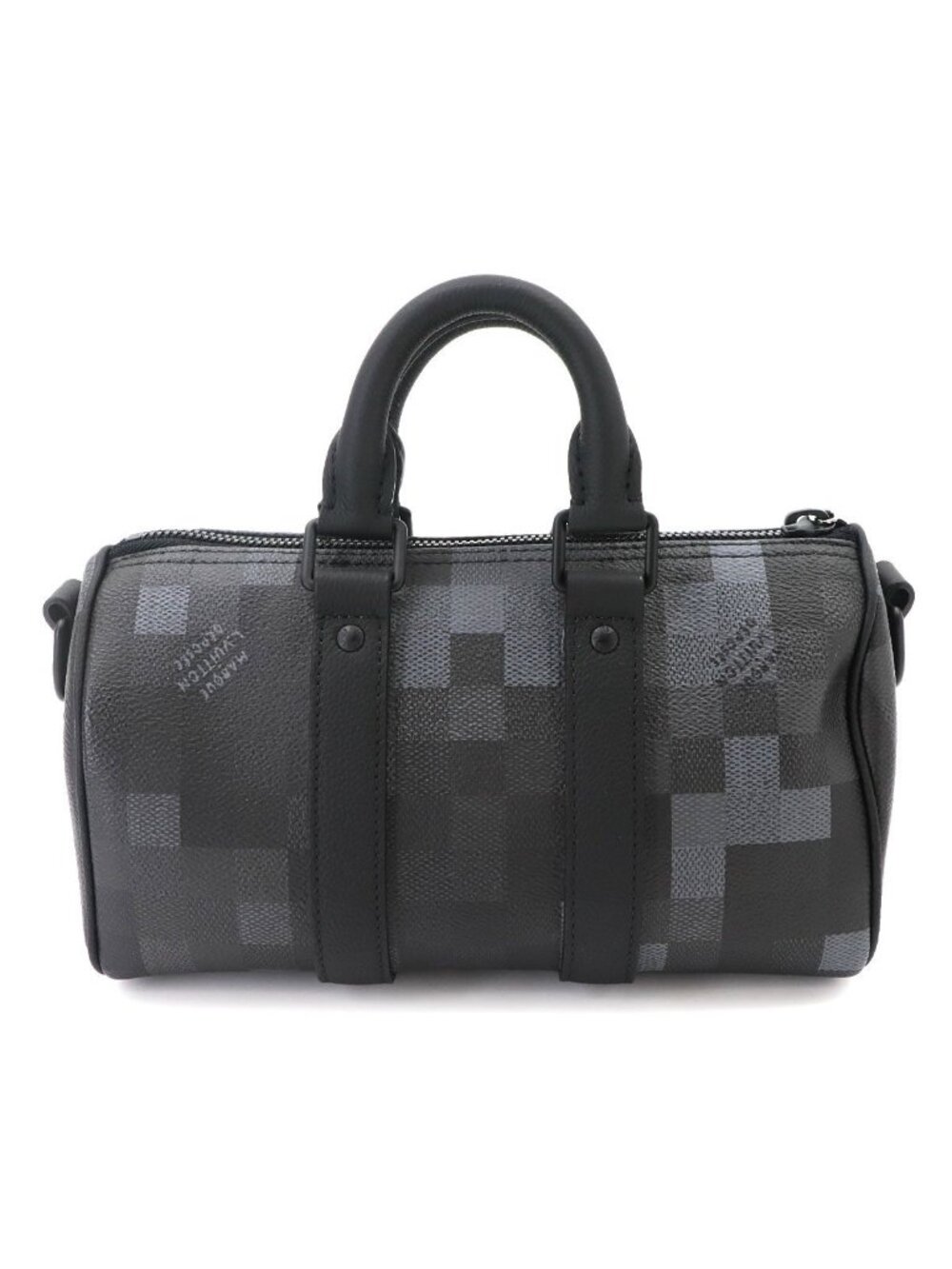 Louis Vuitton Damoflage Black Keepall Bandouliere 25 2-Way Shoulder Bag - Picture 3 of 9